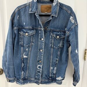 American Eagle Outfitters Blue Jean Jacket